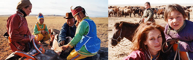 julia roberts mongolia travel